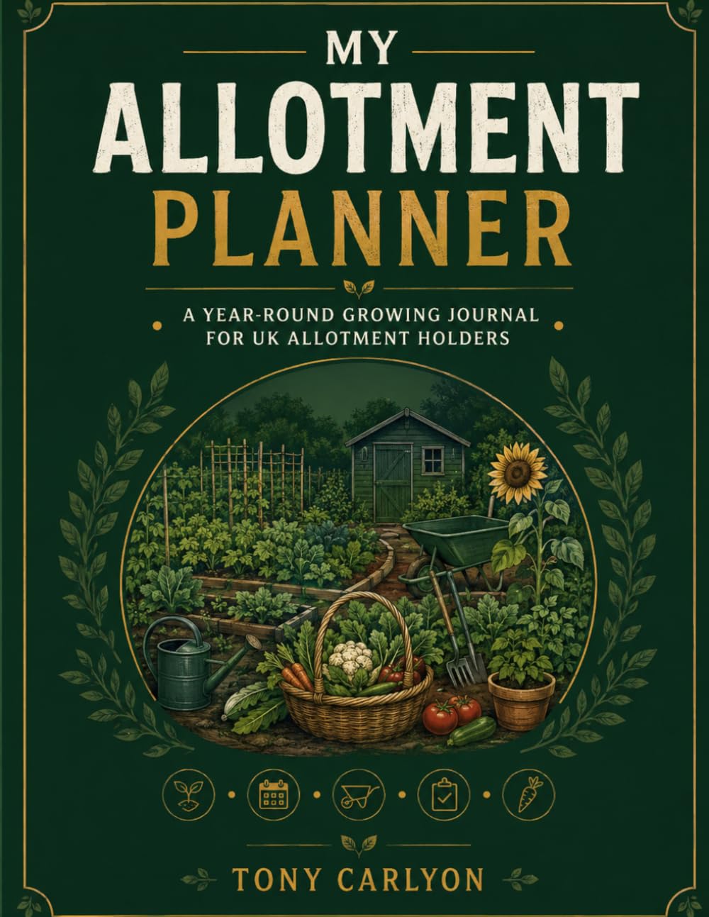 My Allotment Planner: A Year-Round UK Growing Journal with Monthly Task Checklists, Sowing and Harvest Logs, Crop Rotation Guide and Planting Calendar for Allotment Holders baixar livro de graça