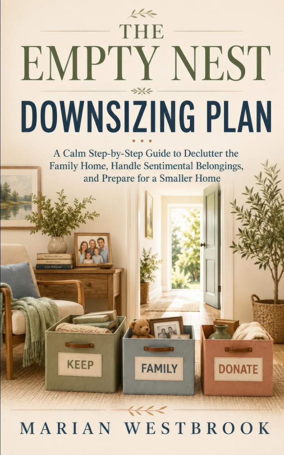 The Empty Nest Downsizing Plan: A Calm Step-by-Step Guide to Declutter the Family Home, Handle Sentimental Belongings, and Prepare for a Smaller Home baixar o livro de graça