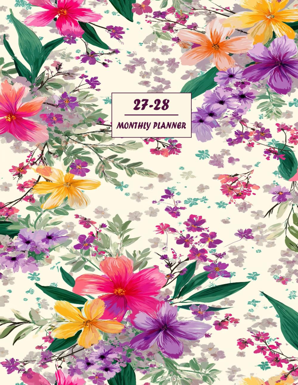 ler totalmente 2027-2028 Monthly Planner: Large Two Year - January 2027 through December 2028 - with Holidays and Inspirational Quotes.