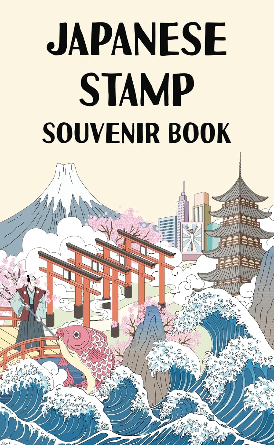 ler totalmente Japanese Stamp Souvenir Book: Collect Train Station Stamps and Other Japanese Stamps During Your Japan Travel | Pocket Size (4.25 x 6.89 inches)