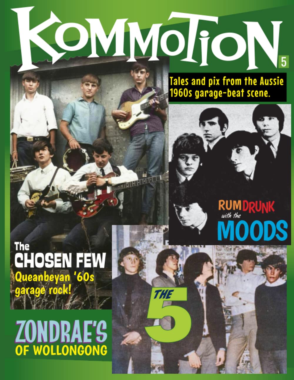 Kommotion #5: Tales and pix from the Aussie 1960s garage-beat scene. baixar o livro de graça
