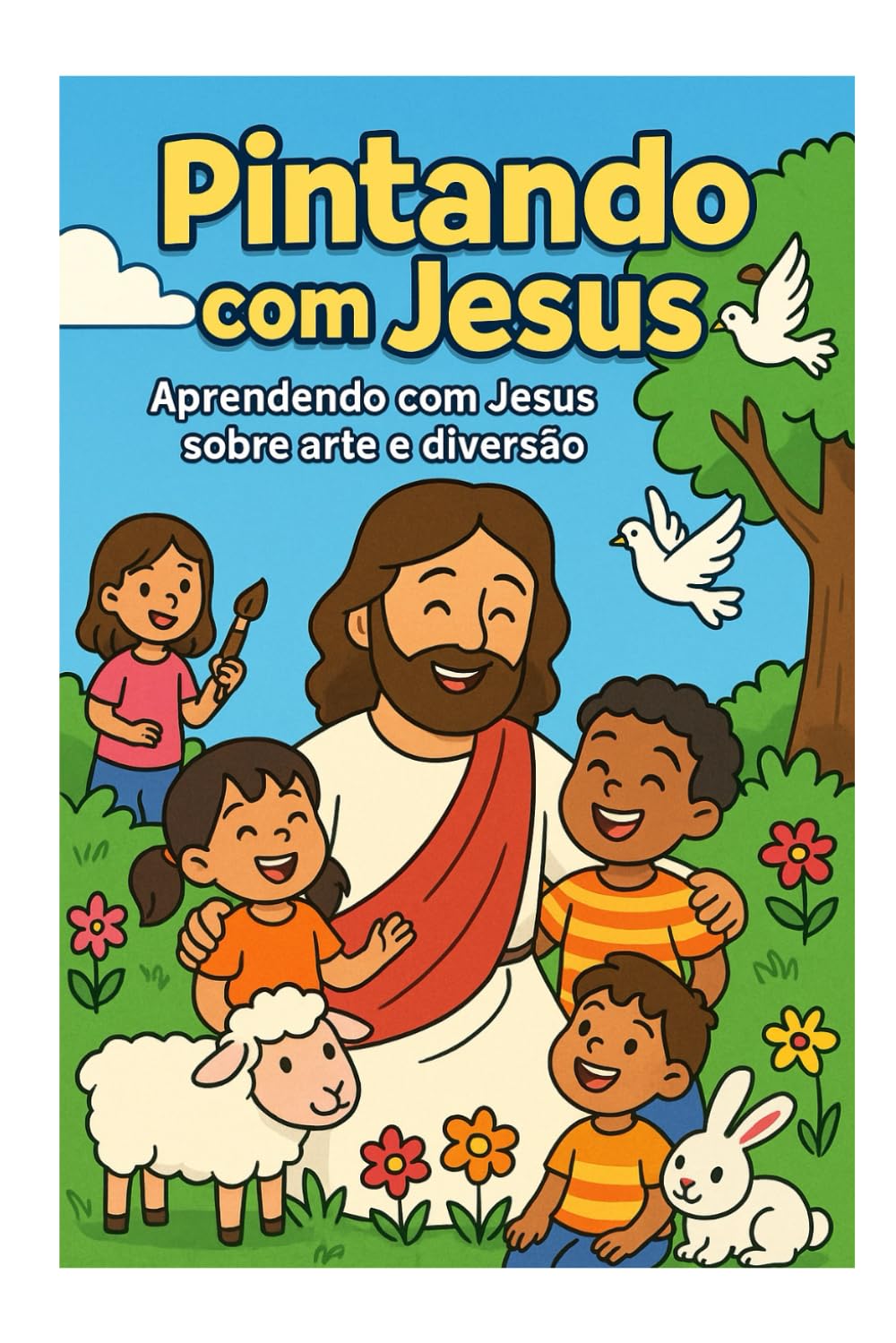 ler totalmente Pintando com Jesus: Aprendendo sobre Jesus com arte e Diversão (Portuguese Edition)