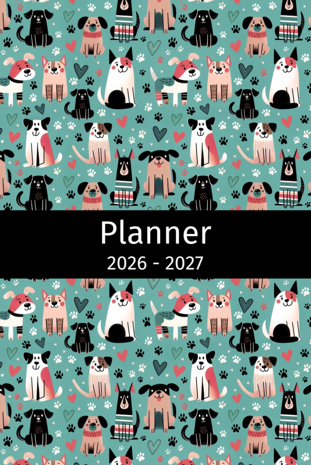 capítulo por capítulo baixar Planner 2026-2027: Agenda for Dog Lovers, Gift for Fur Mama, Daddy, Veterinarian, Veterinary Student, Calendar Weekly and Monthly View