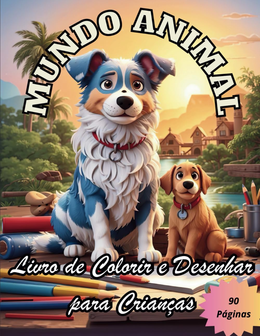 capítulo por capítulo baixar Mundo Animal: Livro de Colorir e Desenhar para Crianças (Portuguese Edition)