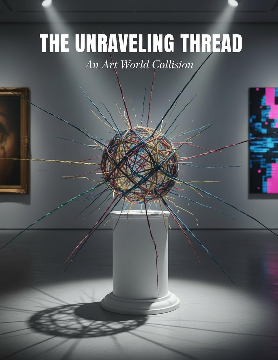 ler totalmente The Unraveling Thread: An Art World Collision (English Edition)