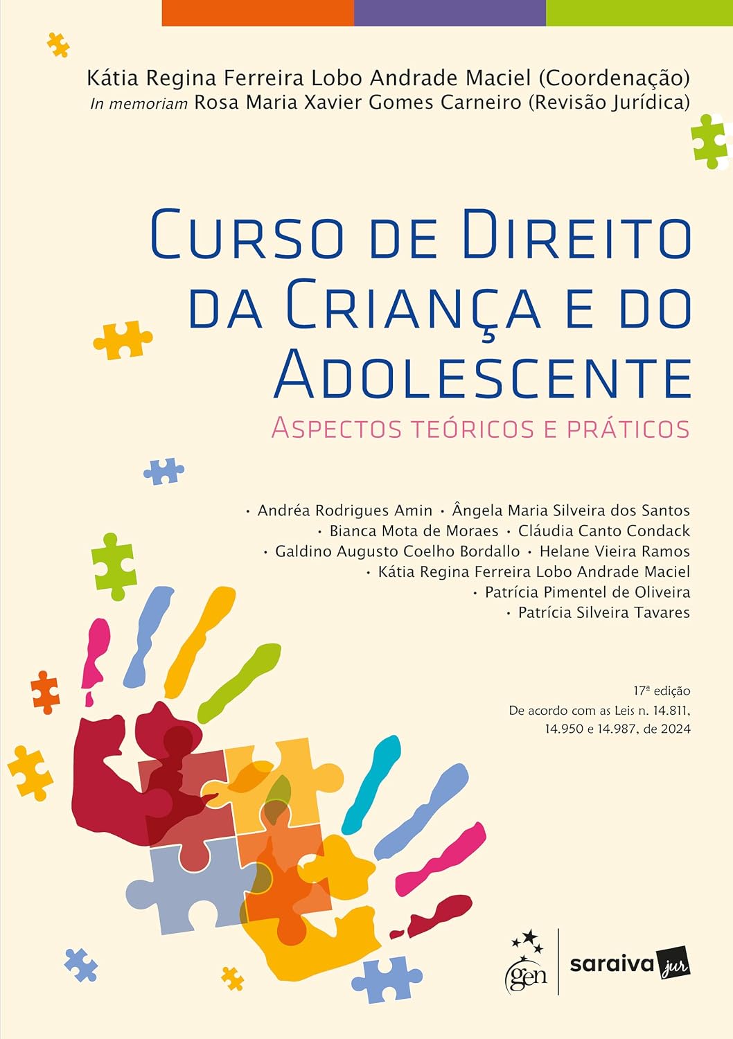 capítulo por capítulo baixar Curso de Direito da Criança e do Adolescente - 17ª Edição 2025