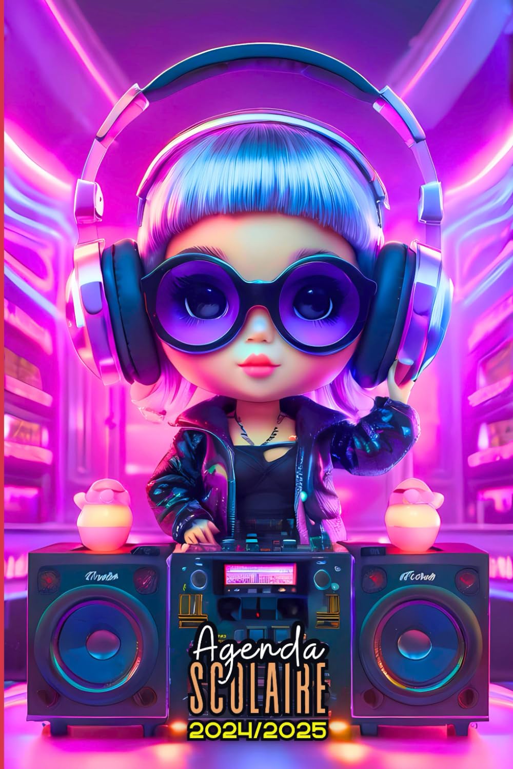 ler totalmente Agenda Scolaire Poupée 2024 2025: Fille, Couverture Kawaii DJ Doll, 1 Jour par Page Organiseur Planificateur A5 Étudiant Primaire, Collège, Lycée (French Edition)