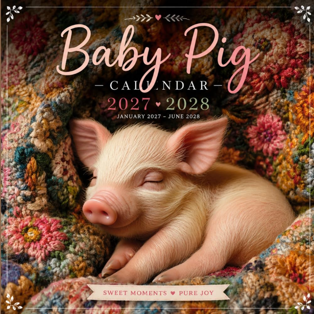 capítulo por capítulo baixar Calendar 2027–2028 Baby Pig