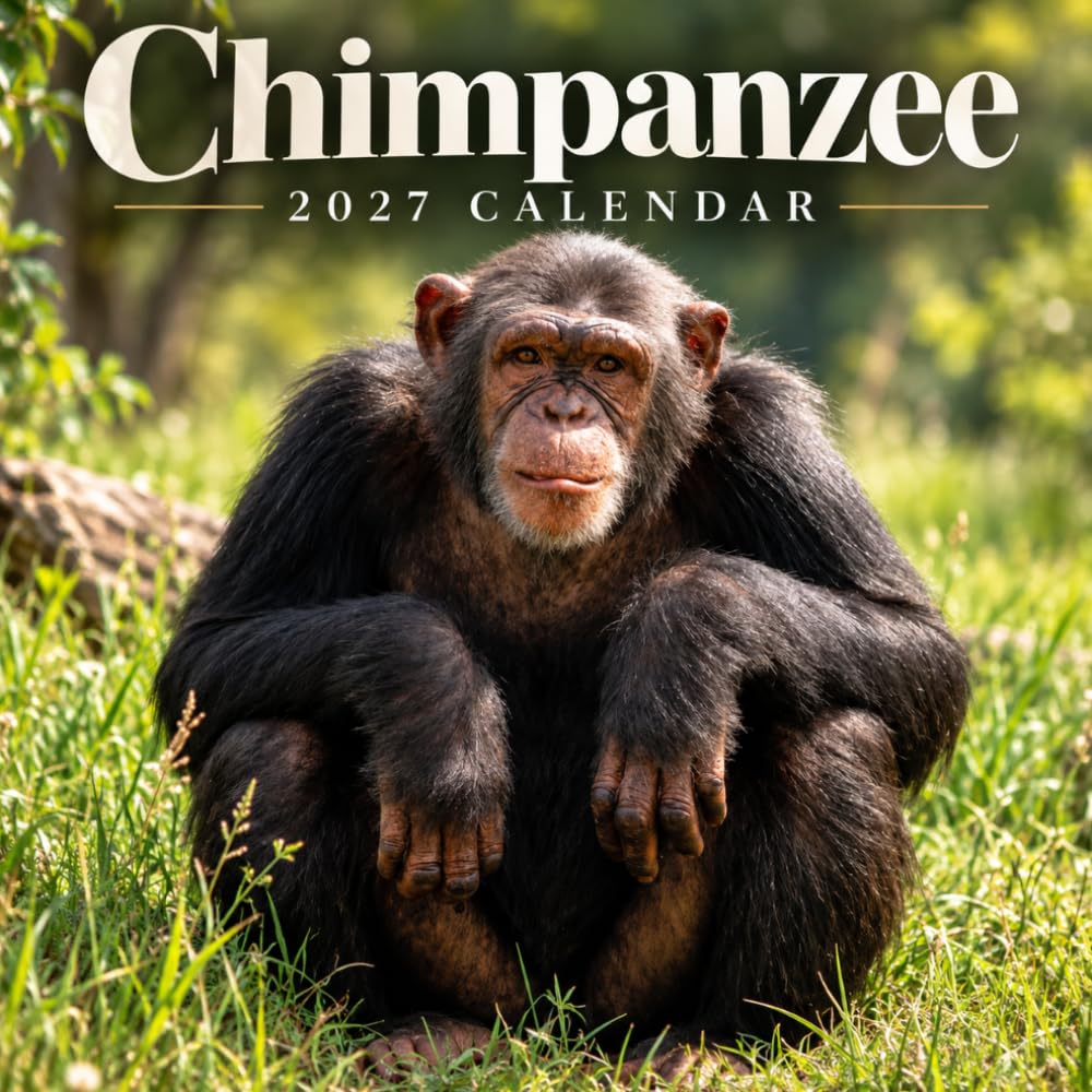 ler totalmente Chimpanzee Calendar 2027: Primate Wildlife Photography