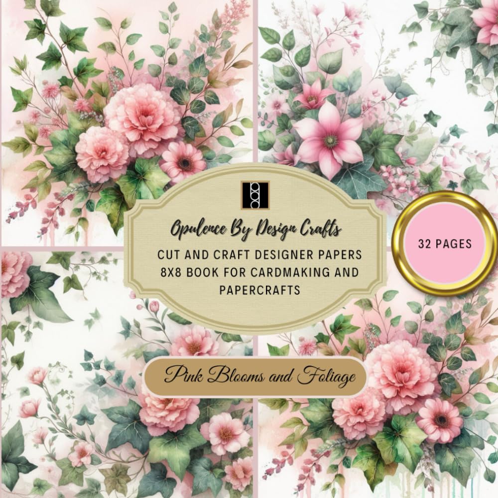 capítulo por capítulo baixar Opulence By Design - Cut and Craft Designer Paper Collection - Pink Blooms and Ivy