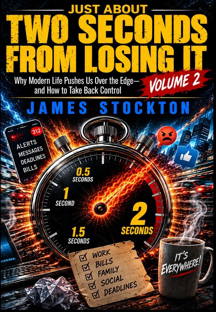 ler totalmente Just About Two Seconds From Losing It — Volume 2: Why Modern Life Pushes Us Over the Edge – and How to Take Back Control (English Edition)