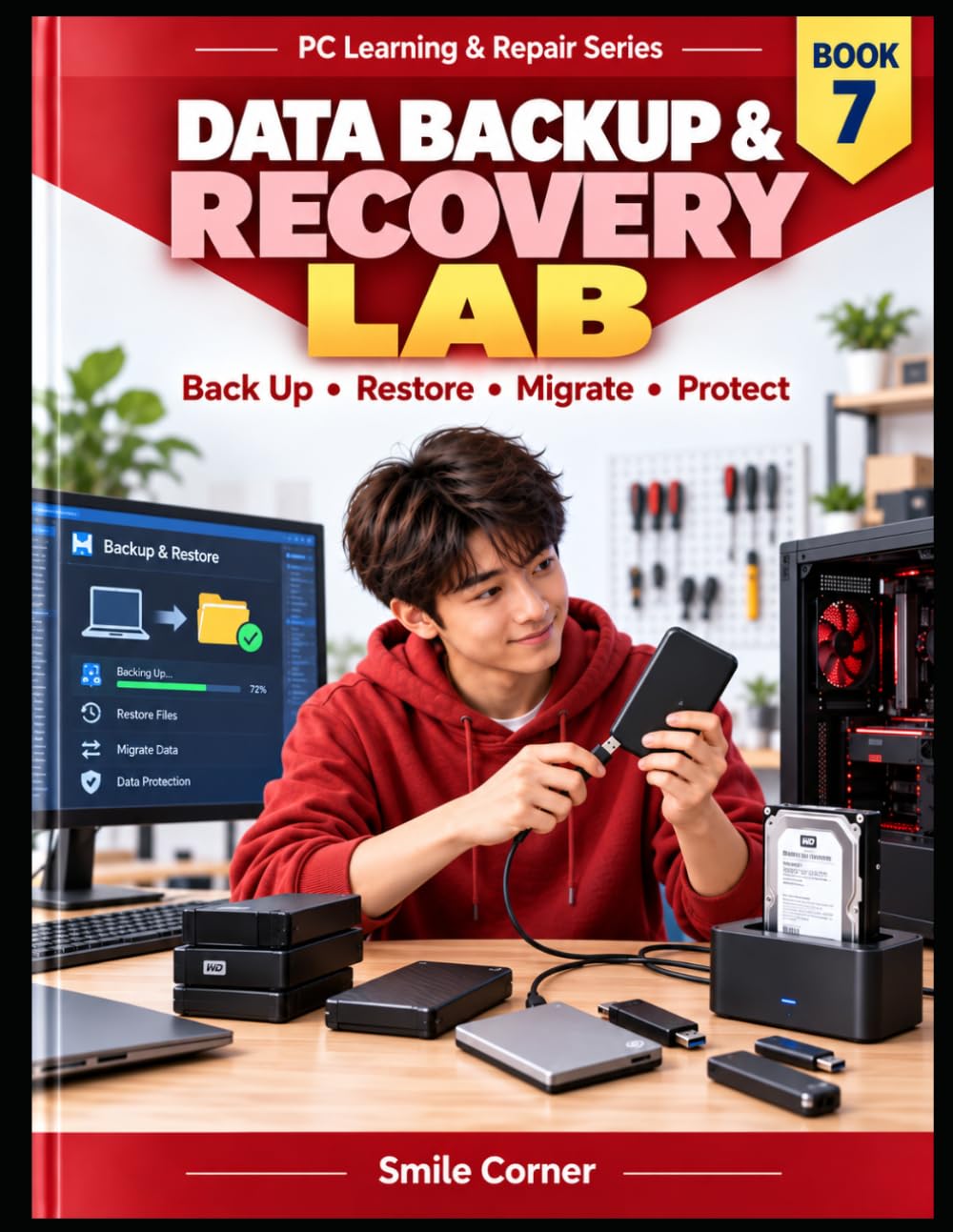 capítulo por capítulo baixar Data Backup & Recovery Lab: Back Up, Restore, Migrate & Protect Your Files (中階電腦自己修：平價主機完全指南)