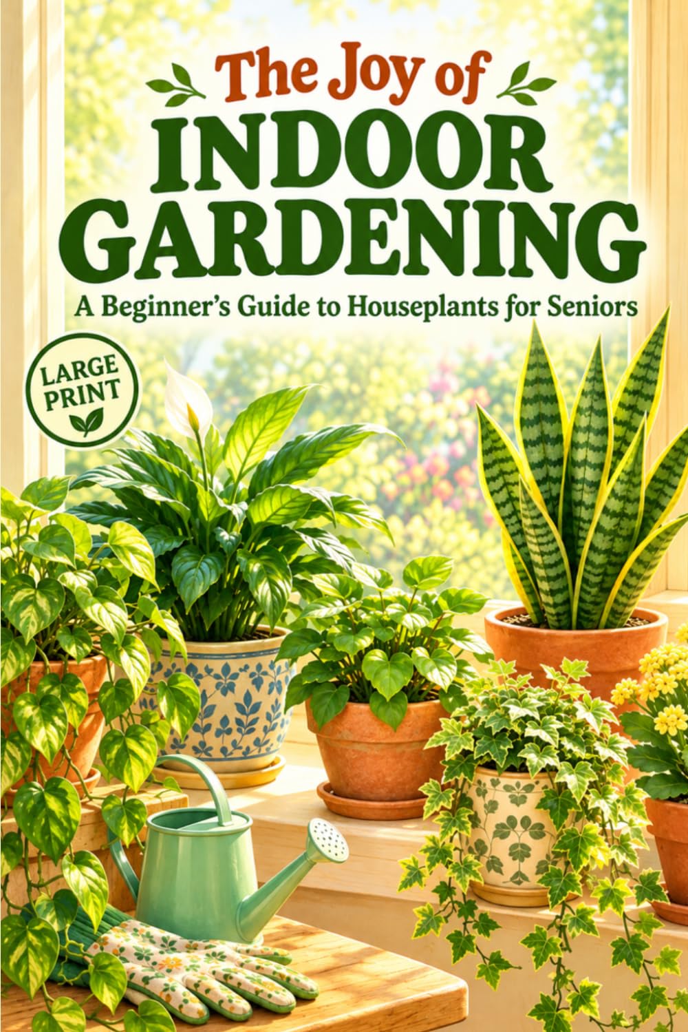 The Joy of Indoor Gardening: A Beginner's Guide to Houseplants for Seniors (Large Print) (Active Mind & Lifelong Learning) baixar o livro de graça