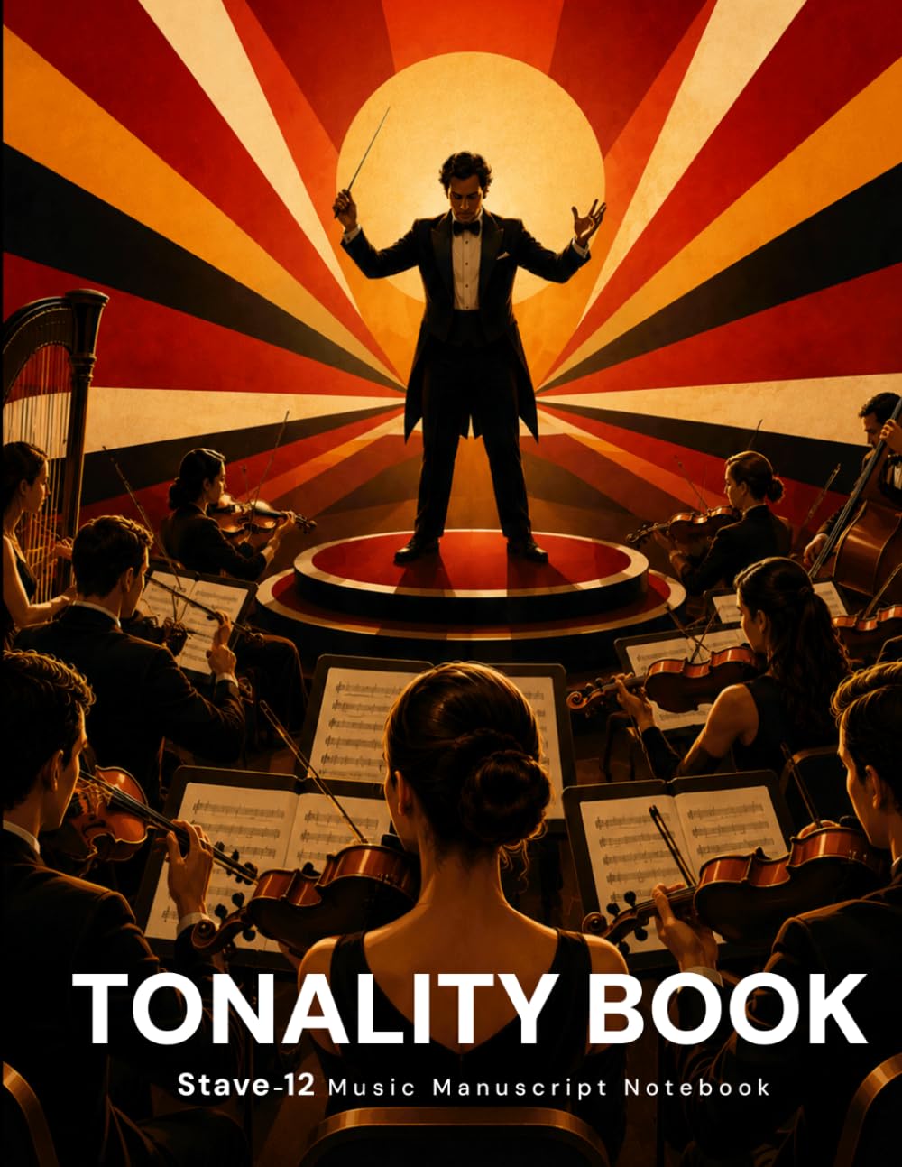 capítulo por capítulo baixar TONALITY BOOK: Stave-12 Music Manuscript Notebook: Blank Staff Paper for Composers, Conductors, Music Students & Musicians (TONALITY BOOK – Stage Lights Collection)