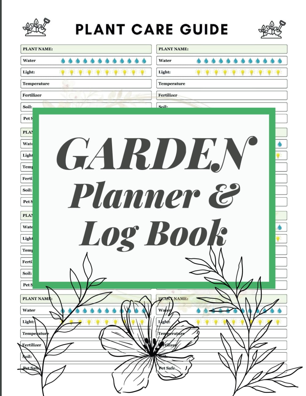 Garden Planner and Log Book: Monthly & Weekly Gardening Organizer (Italian Edition) baixar o livro de graça