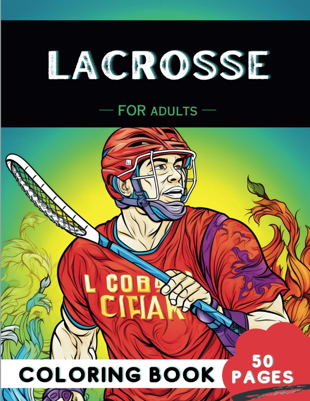 Lacrosse Coloring Book for Adults: 50 Fun Coloring Pages of Sticks, Nets, Fields, and Fast-paced Action for therapy, Stress relief, Relaxation, and... Stress relief, Relaxation, & Mindfulness) baixar o livro de graça