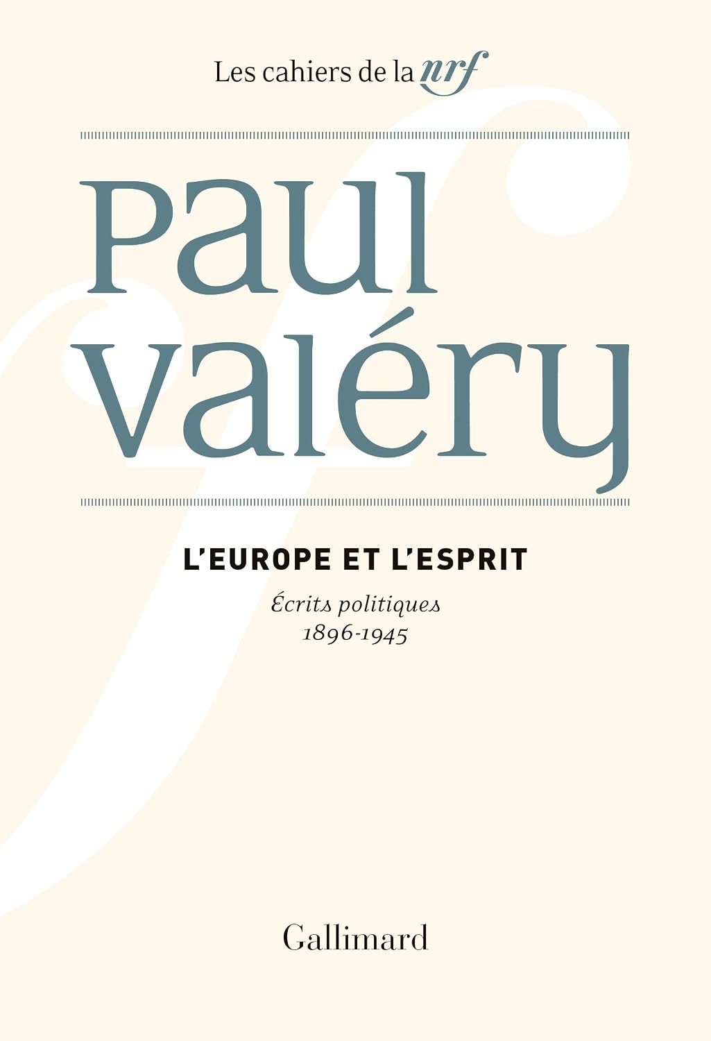 L’Europe et l’Esprit: Écrits politiques (1896-1945) baixar livro de graça