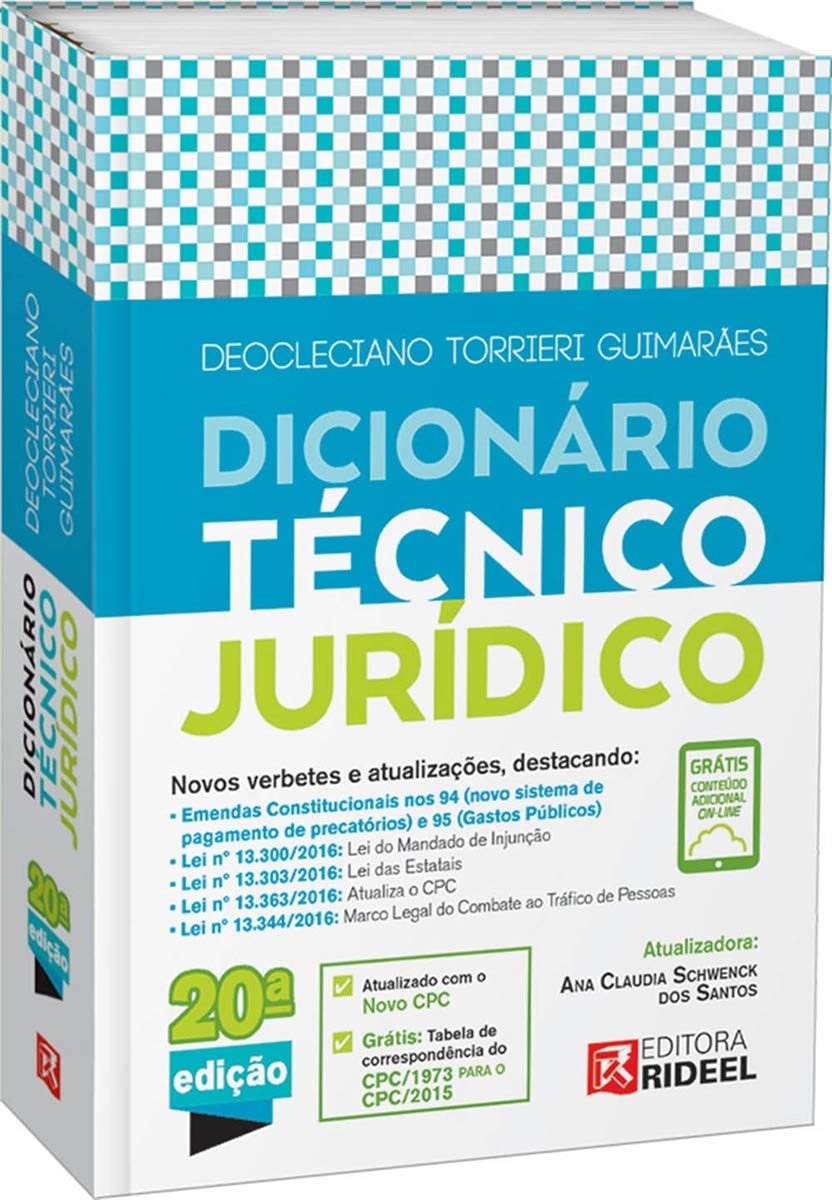 Dicionário Técnico Jurídico Torrieri baixar livro de graça