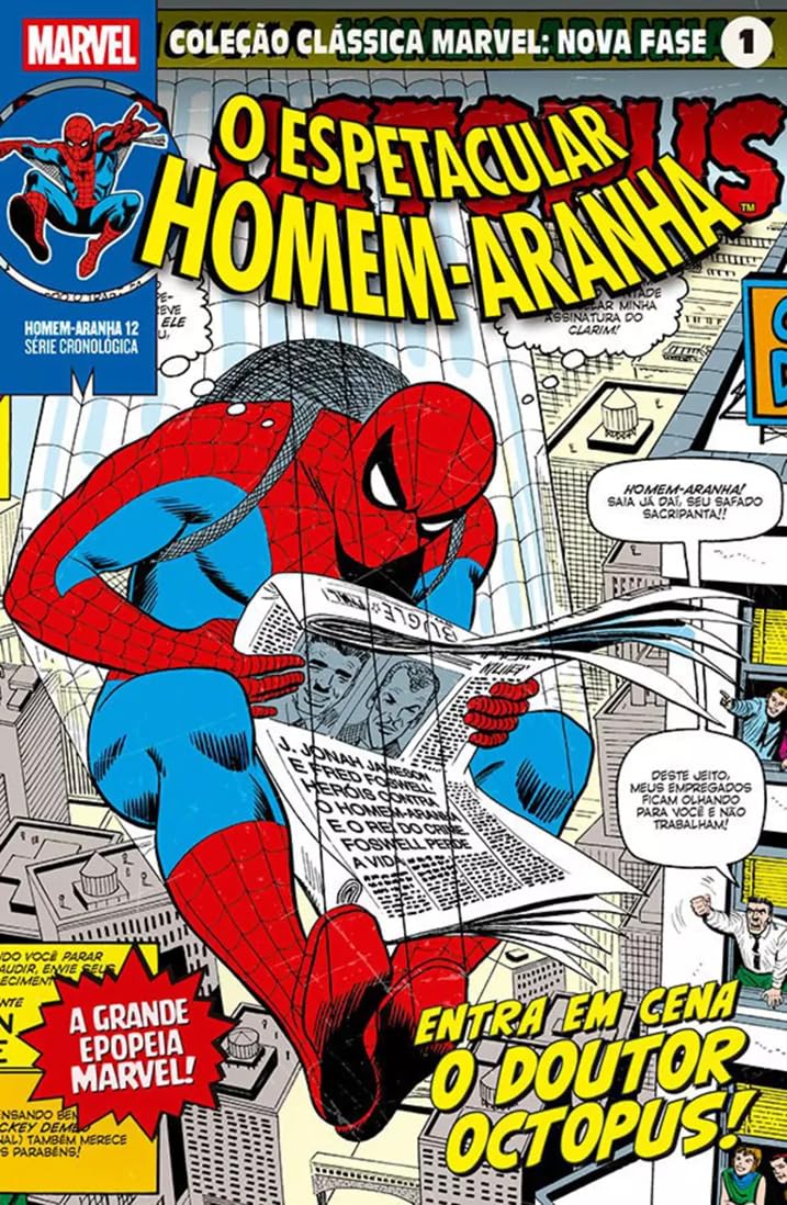 Coleção Clássica Marvel: Nova Fase Vol. 01 - Homem-Aranha 12