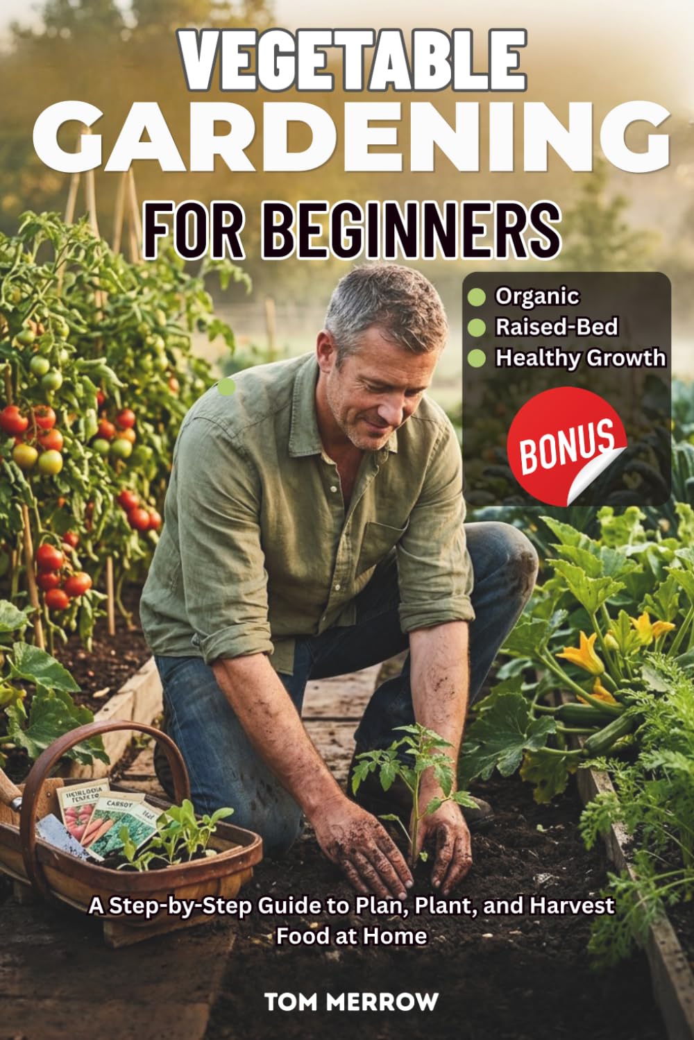 VEGETABLE GARDENING FOR BEGINNERS: A Step-by-Step Guide to Plan, Plant, and Harvest Food at Home baixar livro de graça