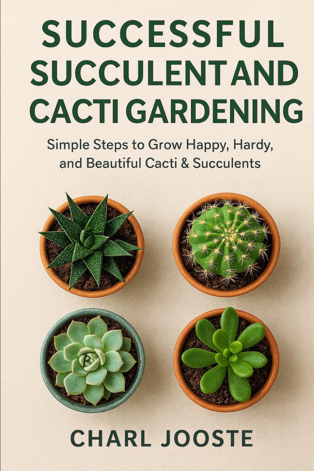 Successful Succulent and Cacti Gardening: Simple Steps to Grow Happy, Hardy, and Beautiful Cacti & Succulents (Gardening, plants, and lawncare) baixar livro de graça