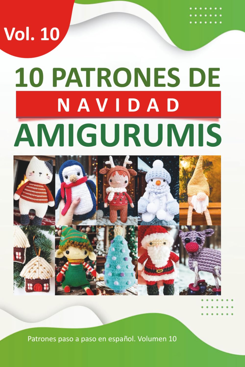 ler totalmente Libro de patrones de amigurumis en español: 10 patrones de amigurumis en español navideños. (Libros de Patrones Amigurumis en español) (Spanish Edition)