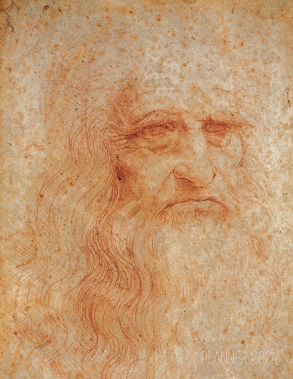 capítulo por capítulo baixar Leonardo da Vinci Art Planner 2024: Portrait of a Man in Red Chalk (Self-Portrait) | Renaissance Art Daily Organizer: January–December (12 Months)