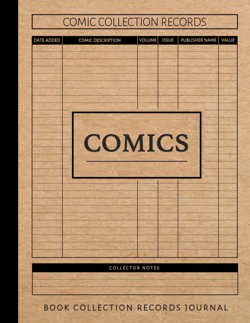 ler totalmente Comic Book Collection Journal: Track & Value Every Issue. Ideal for Collectors, Archivists, and Hobby Enthusiasts