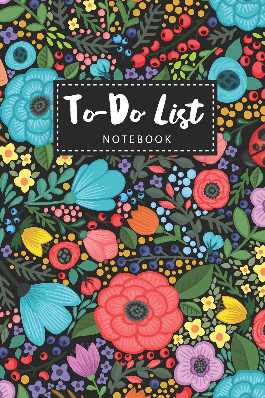 To-Do List Notebook: Colorful floral Cover - 110 Daily Work Day Checklist Productivity Journal - To-Do Lists Prioritize Task with Checkboxes - Things... Time Management - Today I'm Thankful for... baixar livro de graça