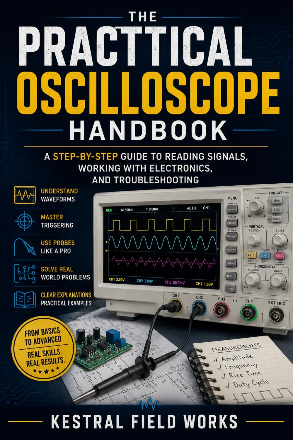 ler totalmente The Practical Oscilloscope Handbook: A Step-by-Step Guide To Reading Signals, Working With Electronics, And Troubleshooting (English Edition)