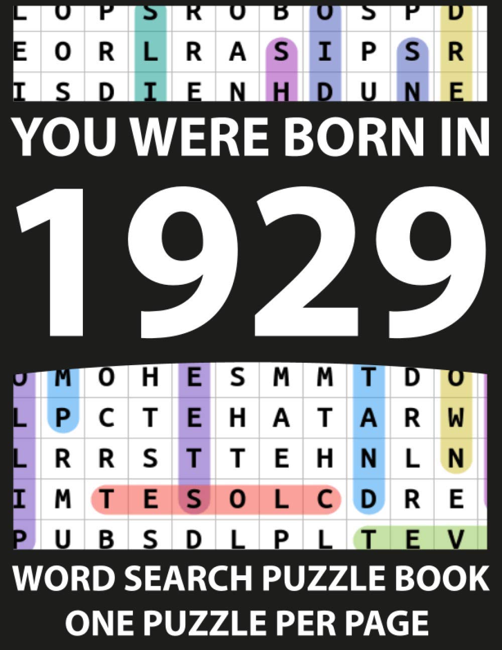 You Were Born In 1929: Word Search Book: Brain Game for Adults and Seniors With Solutions baixar o livro de graça
