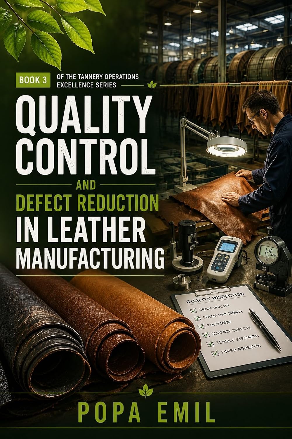 Quality Control and Defect Reduction in Leather Manufacturing: Statistical Process Control, Root Cause Analysis, and Quality Management for Tanneries (Tannery... Excellence Series) (English Edition) baixar livro de graça