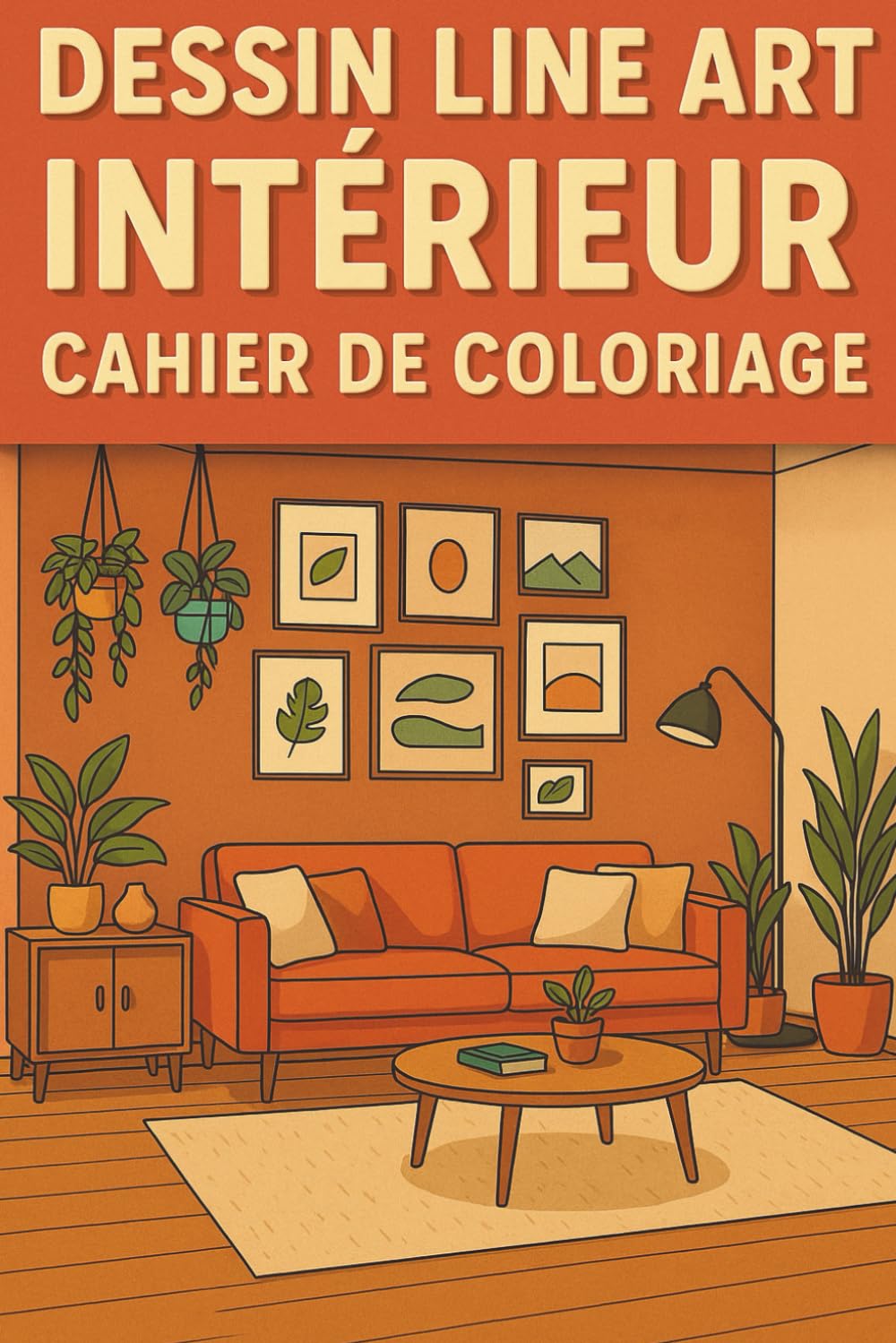 Cahier de coloriage - Dessin Line Art Intérieur: Livre de Coloriage Design Intérieur pour Adultes – 50 Illustrations Déco à Colorier: Relaxation,... Inspiration Maison Moderne (French Edition) baixar o livro de graça