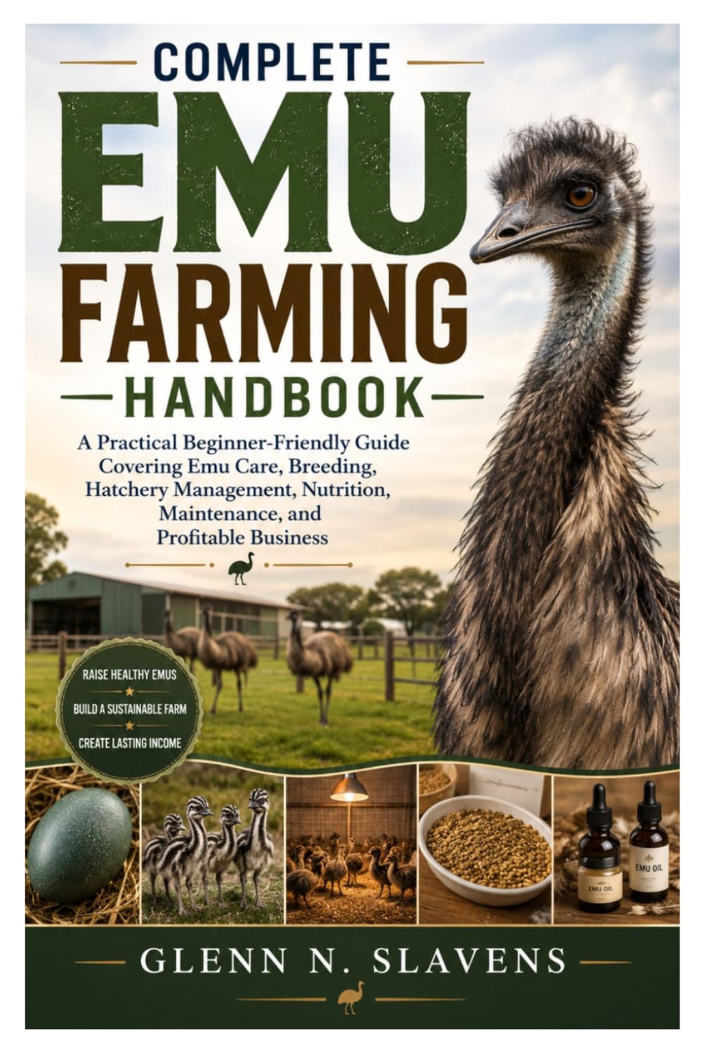 Complete Emu farming Handbook: A Practical Beginner-Friendly Guide Covering Emu Care, Breeding, Hatchery Management, Nutrition, Maintenance, and Profitable Business baixar o livro de graça