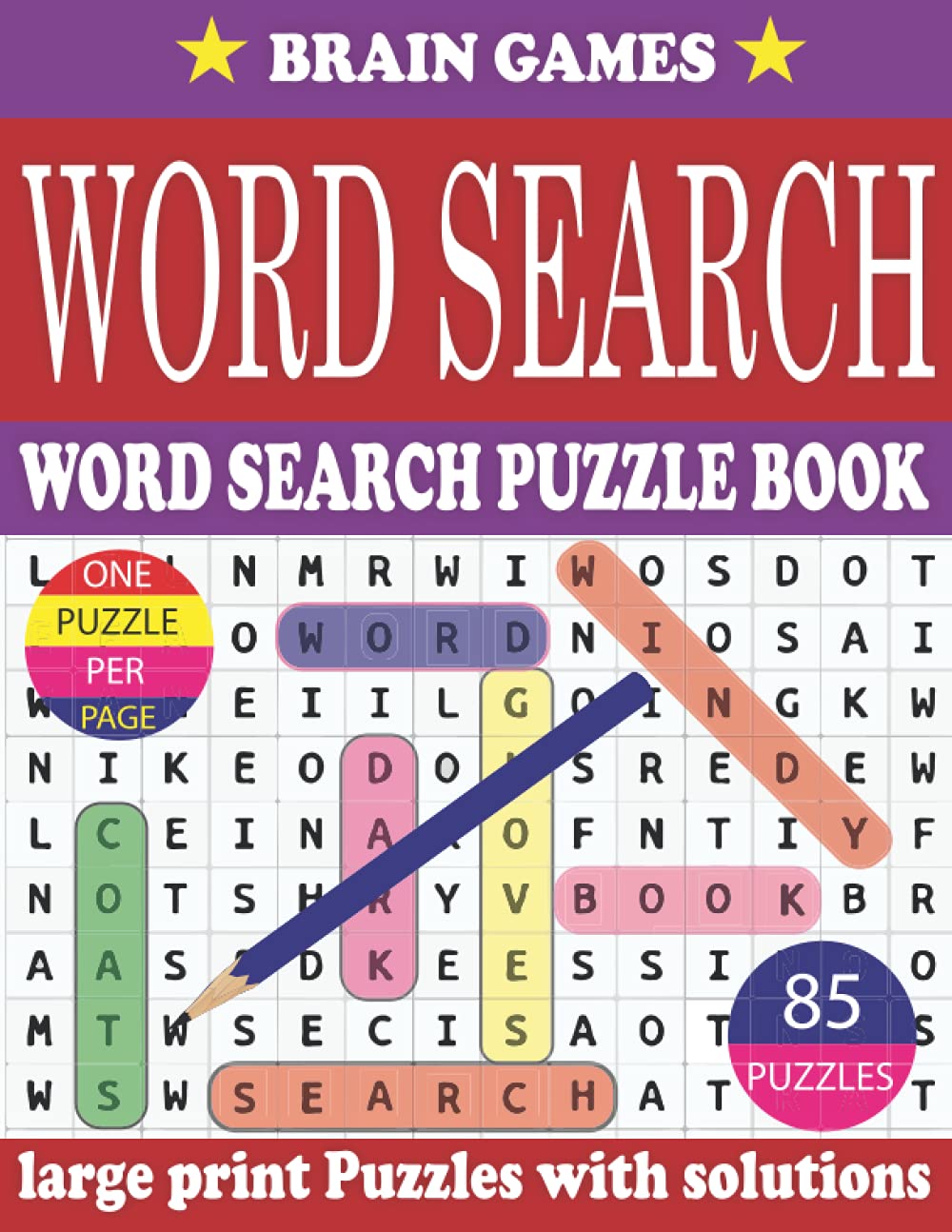 Word Search Puzzle Book For Adults: Large Print Word Search Puzzle Book for Adults to Enjoying Leisure Time With Solutions (Vol. 52) baixar livro de graça