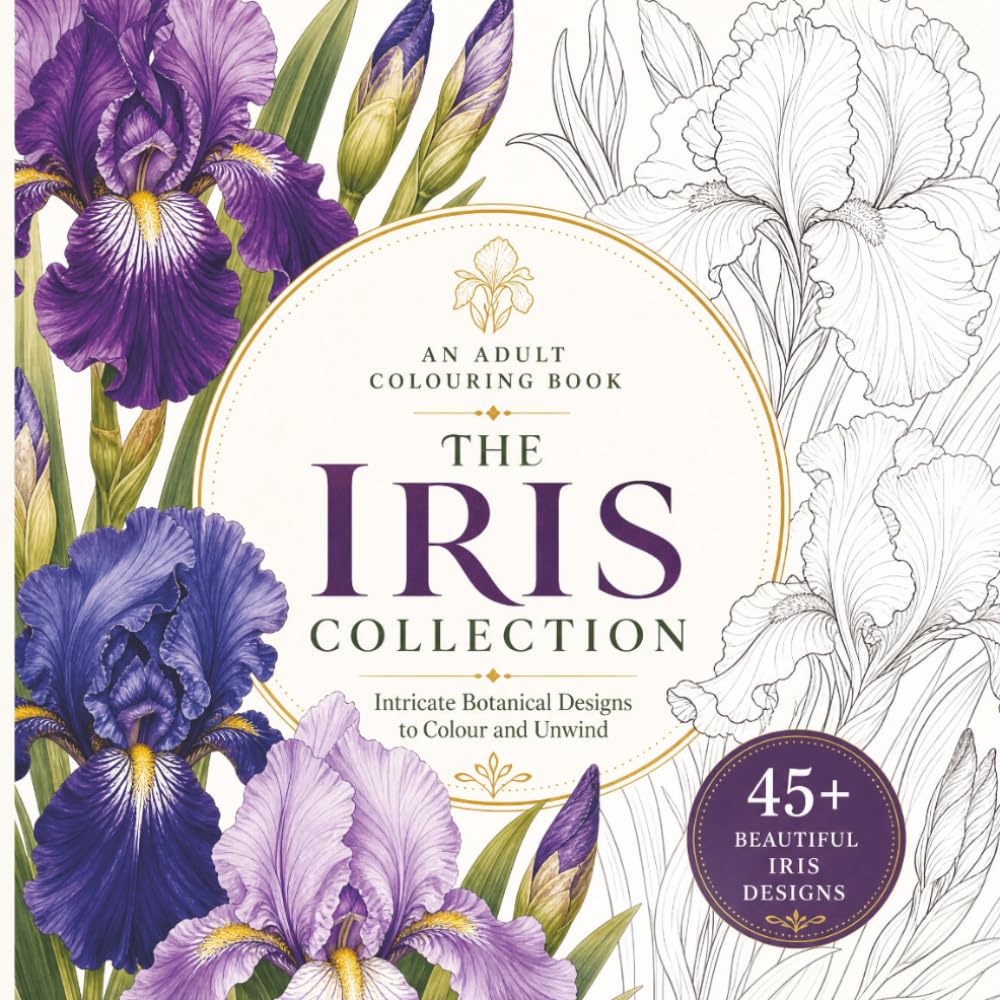 The Iris Collection: Intricate Botanical Designs to Colour and Unwind baixar o livro de graça