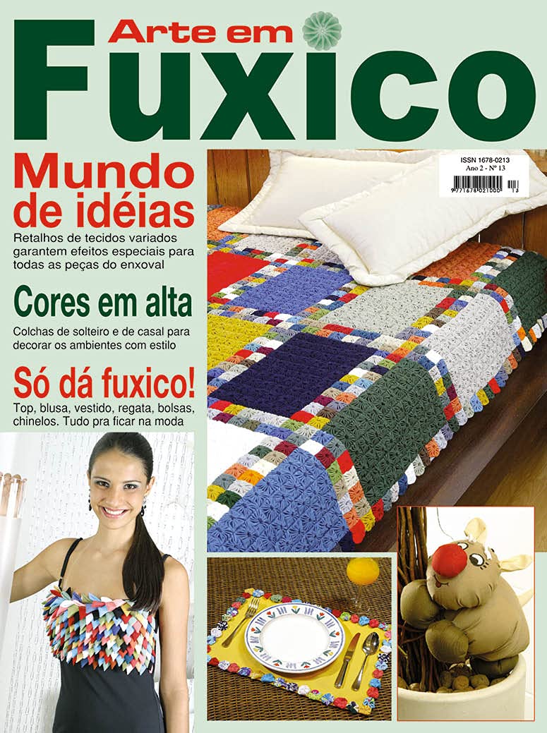 ler totalmente Arte em Fuxico: Edição 13