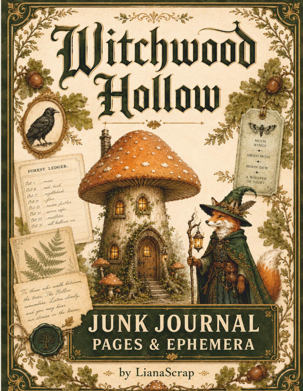 ler totalmente Witchwood Hollow: Junk Journal Pages & Ephemera