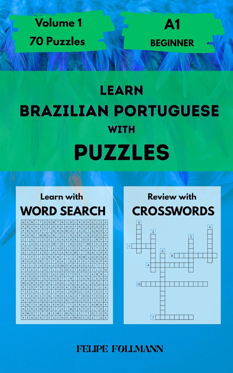 capítulo por capítulo baixar Learn Brazilian Portuguese with Puzzles: Beginner A1 - Volume 1 - Word Search and Crossword Puzzles in Brazilian Portuguese with English Translations (Portuguese Edition)