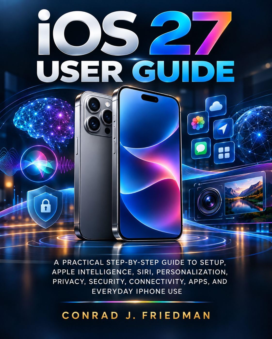 ler totalmente iOS 27 User Guide: A Practical Step-by-Step Guide to Setup, Apple Intelligence, Siri, Personalization, Privacy, Security, Connectivity, Apps, and Everyday iPhone Use (English Edition)
