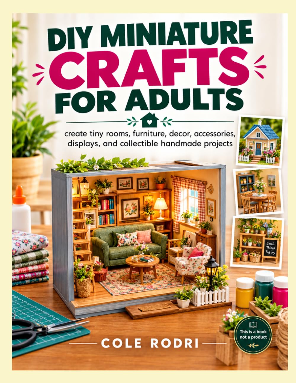 DIY MINIATURE CRAFTS FOR ADULTS: create tiny rooms, furniture, décor, accessories, displays, and collectible handmade projects baixar livro de graça