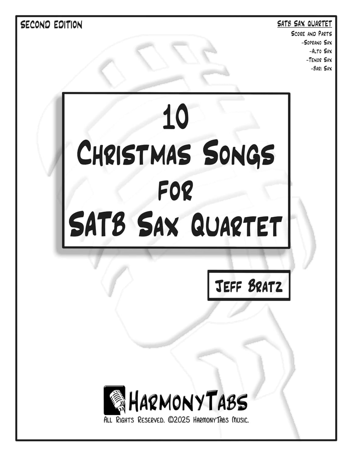 ler totalmente 10 Christmas Songs for SATB Sax Quartet: Second Edition (English Edition)