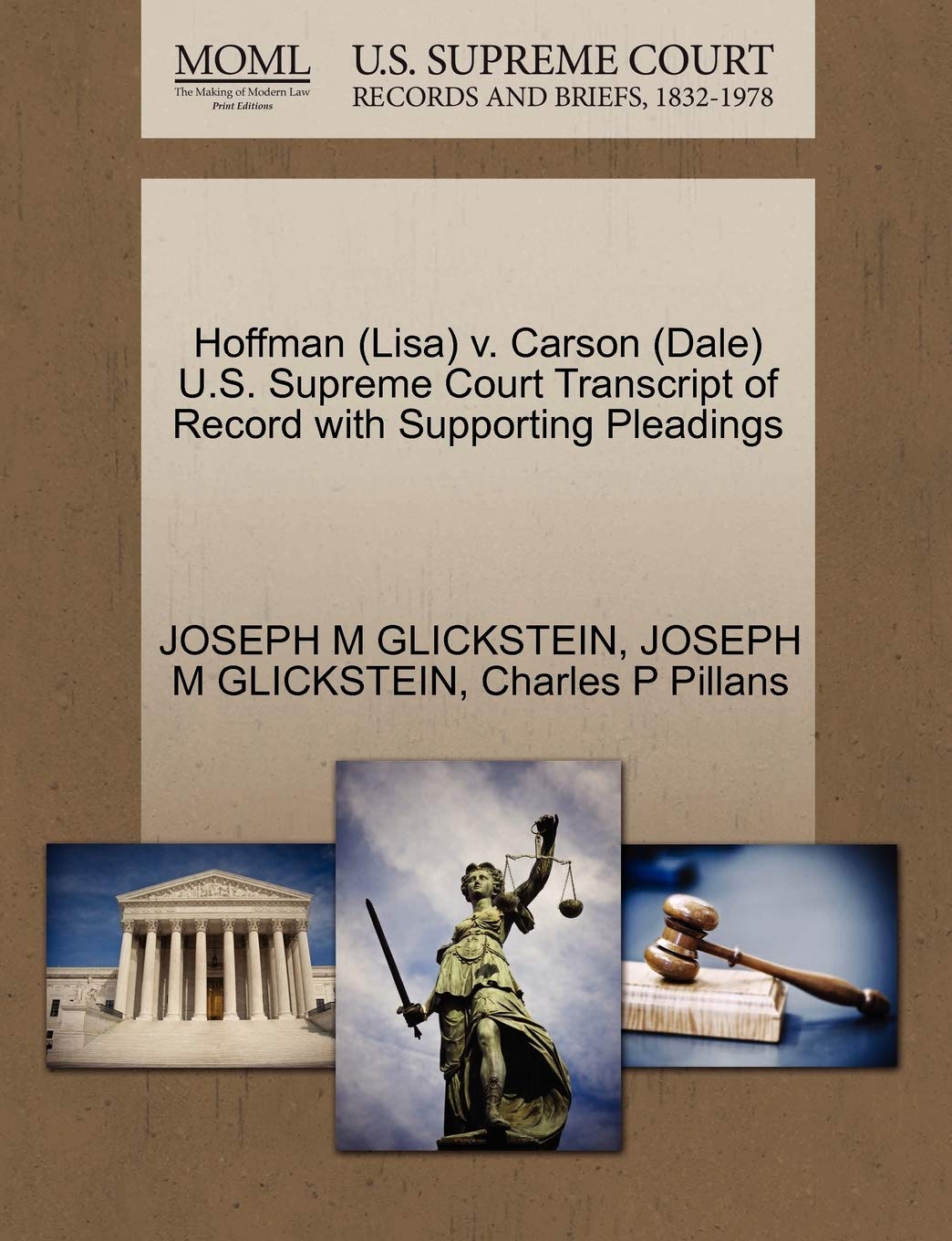 Hoffman (Lisa) v. Carson (Dale) U.S. Supreme Court Transcript of Record with Supporting Pleadings baixar livro de graça