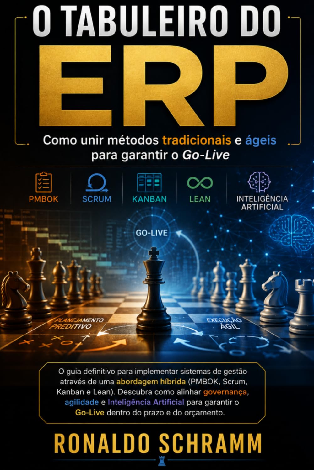 O TABULEIRO DO ERP: Como unir métodos tradicionais e ágeis para garantir o Go-Live. O guia definitivo para implementar sistemas de gestão através de... Scrum, Kanban e Lean). (Portuguese Edition) baixar livro de graça