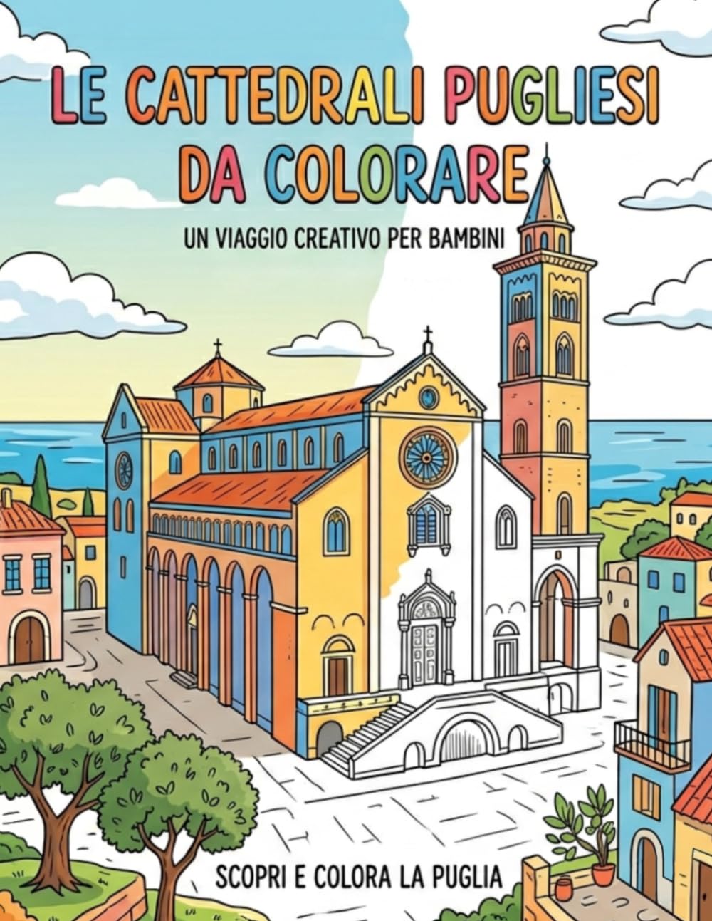 capítulo por capítulo baixar Le Cattedrali Pugliesi da colorare: Un viaggio creativo per bambini - Scopri e colora la Puglia (Italian Edition)