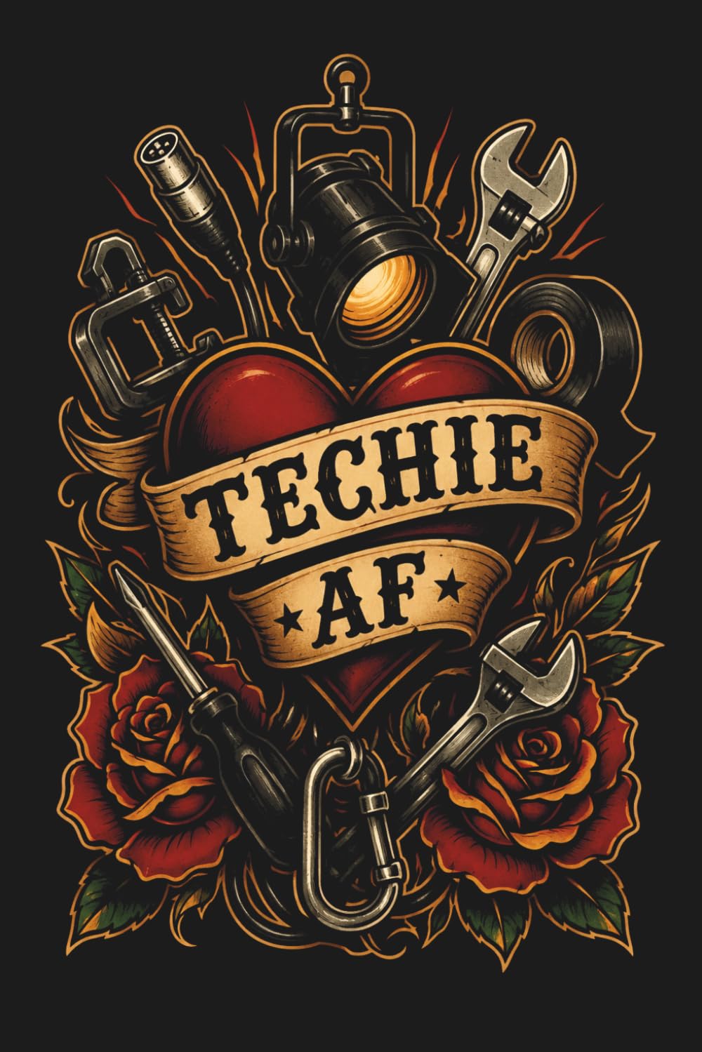 Techie AF: Technical Theatre & Stagecraft Journal for Stage Crew, Lighting, Sound & Theatre Production baixar o livro de graça