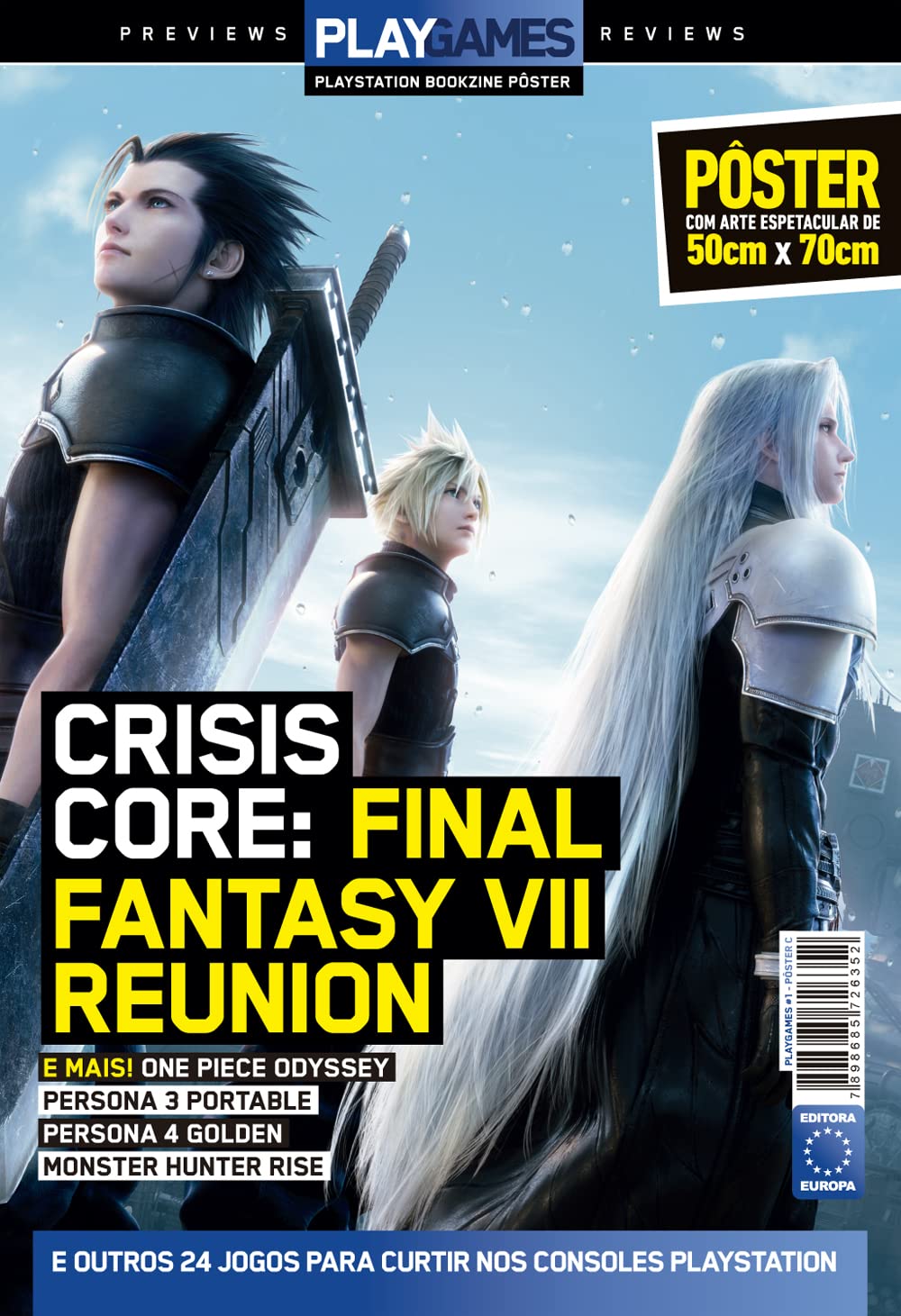 ler totalmente Crisis Core: Final Fantasy VII Reunion - Superpôster PlayGames