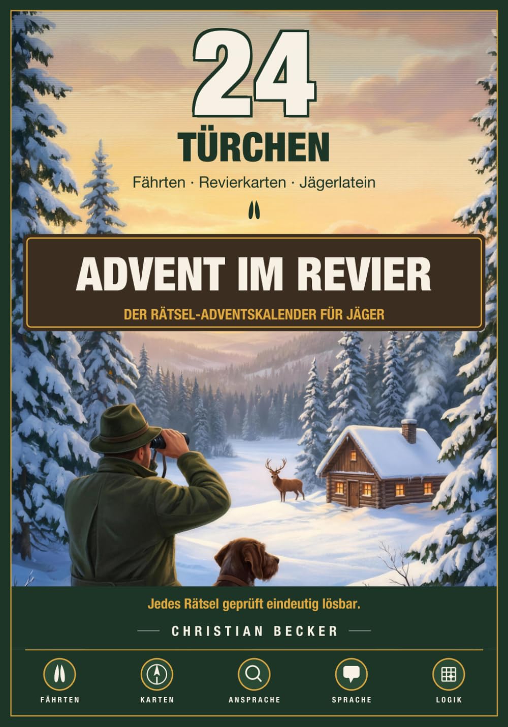 capítulo por capítulo baixar Advent im Revier: Der Rätsel-Adventskalender für Jäger – 24 Türchen mit Fährten, Revierkarten und Jägerlatein | Geprüft eindeutig lösbar | Geschenk für Jäger zu Weihnachten (German Edition)