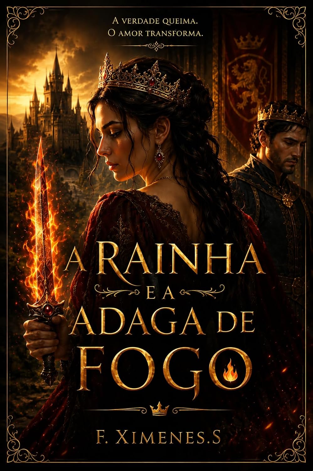 ler totalmente A Rainha e a Adaga de fogo