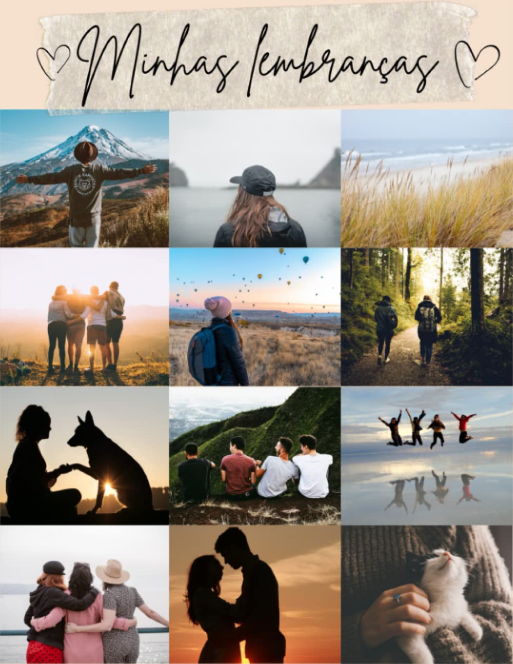 Minhas lembranças: Caderno para os momentos mais especiais: fotos, lembranças, pensamentos e emoções (Portuguese Edition) baixar o livro de graça
